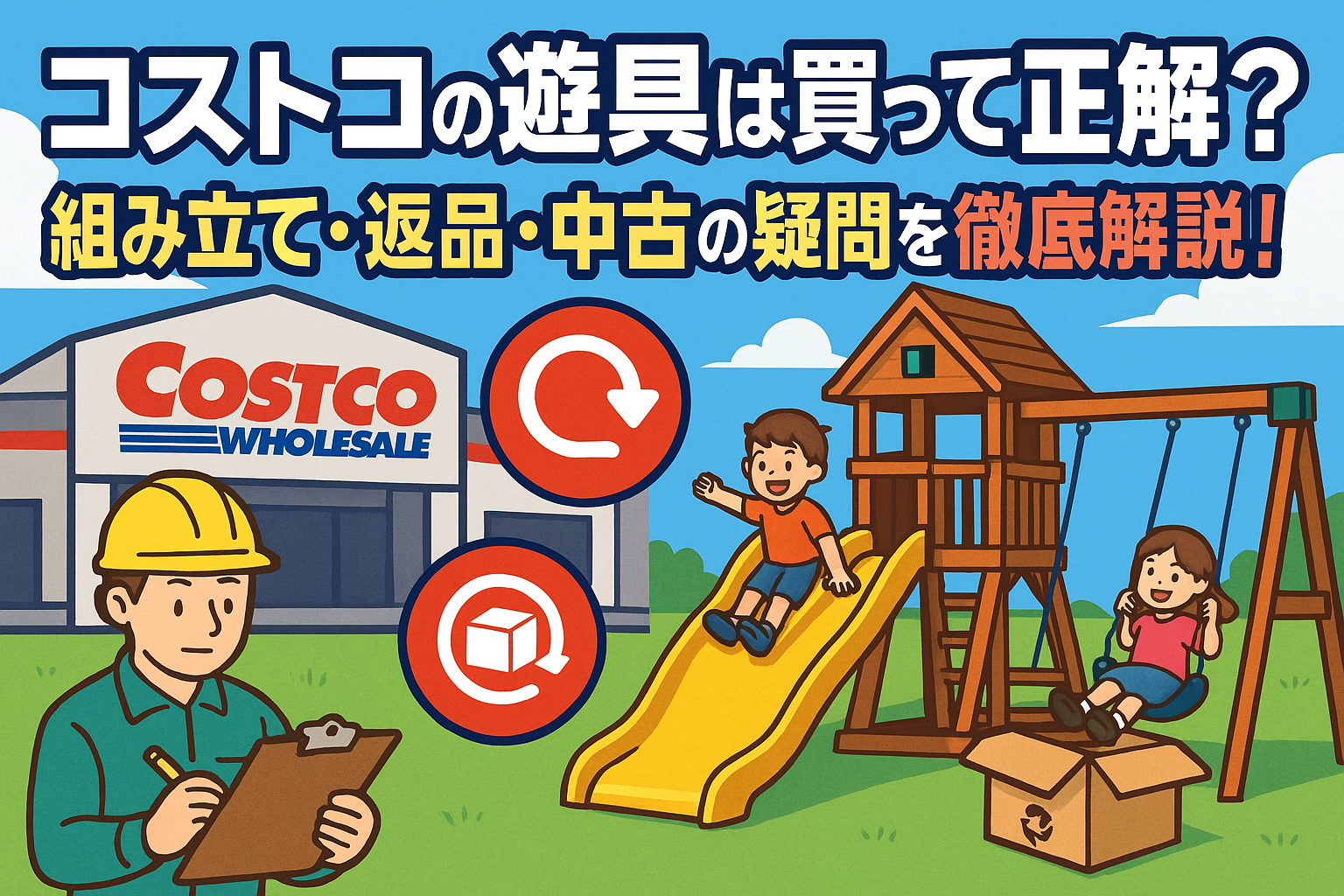 コストコ遊具