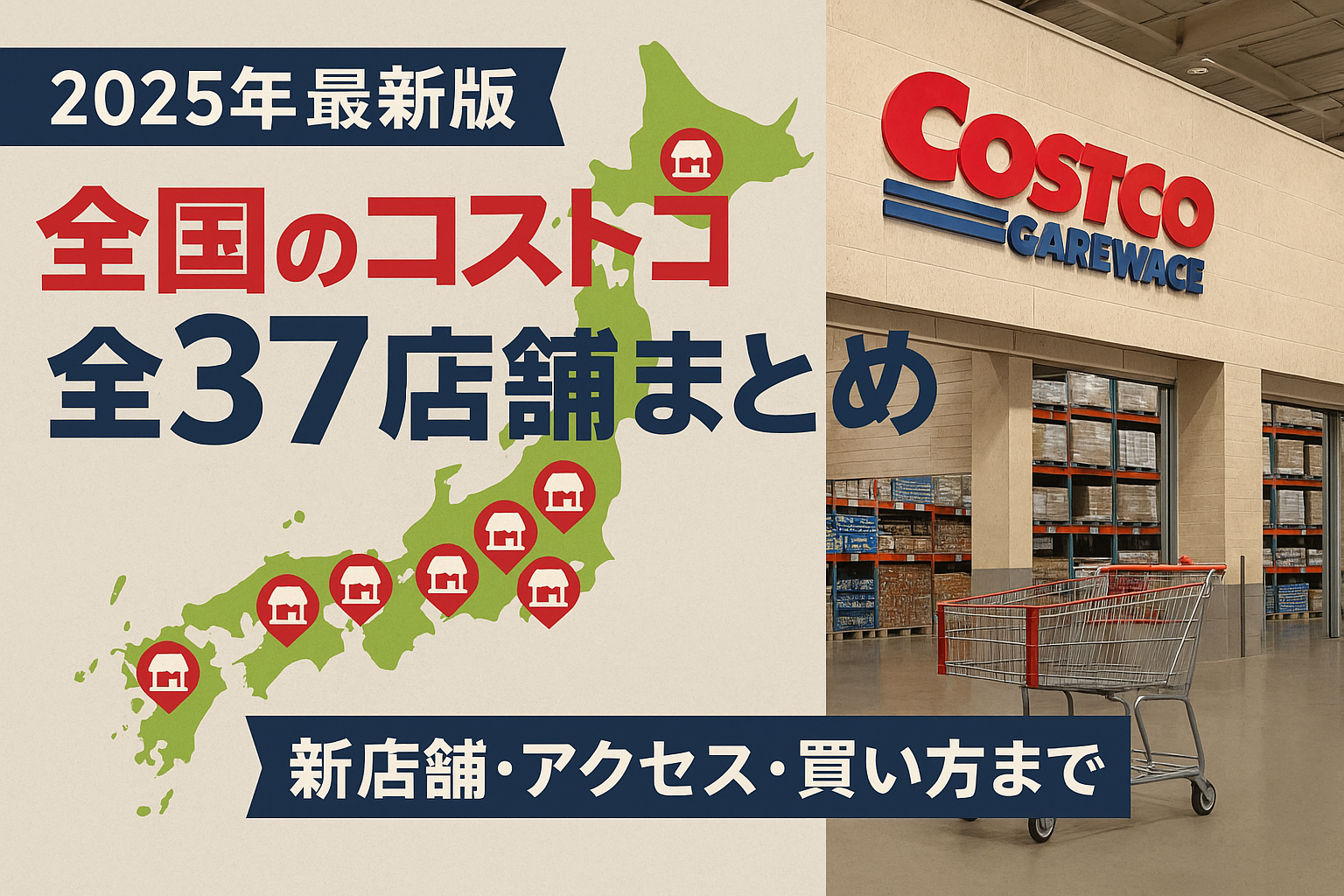 全店のコストコ全37店舗まとめ